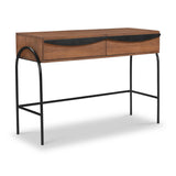 Hanae Mango Wood Console Table Dims from Roseland Furniture