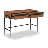 Hanae Mango Wood Console Table Dims from Roseland Furniture