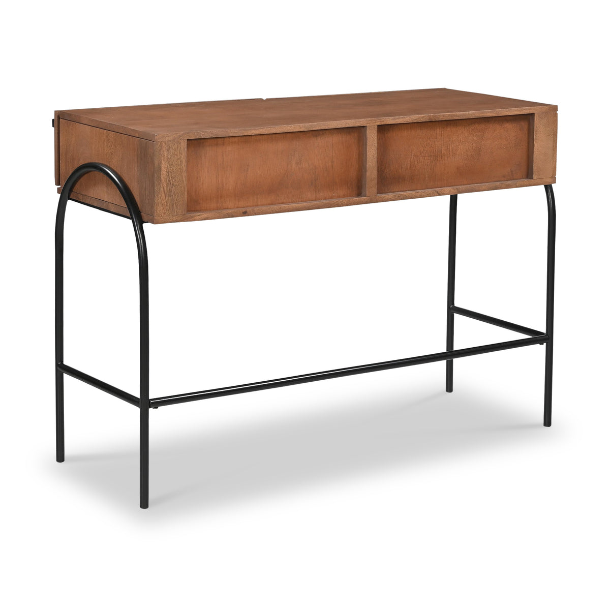 Hanae Mango Wood Console Table Dims from Roseland Furniture