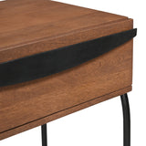 Hanae Mango Wood Console Table Dims from Roseland Furniture