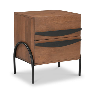 Hanae Mango Wood Bedside Table Table