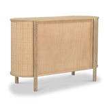 Indie Mango Wood 3 Drawer Chest Back1 from Roseland Furniture