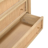 Indie Mango Wood 3 Drawer Chest Back1 from Roseland Furniture