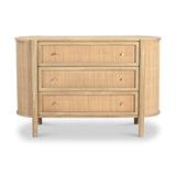 Indie Mango Wood 3 Drawer Chest Back1 from Roseland Furniture