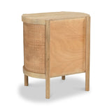 Indie Mango Wood 2 Drawer Bedside Dims from Roseland Furniture
