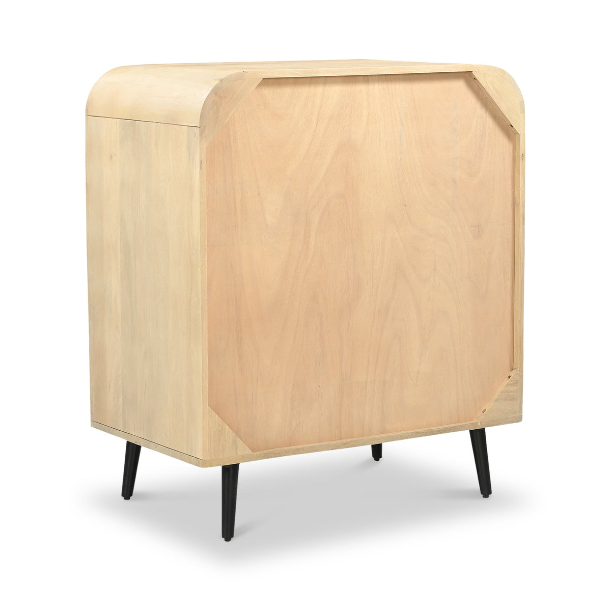 Opal Parquet Mango Wood 3 Drawer Chest Close2 from Roseland Furniture