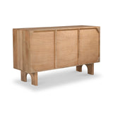 Clover Painted Mango Wood 3 Door Sideboard from Roseland Furniture
