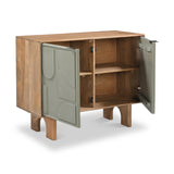 Clover Painted Mango Wood 2 Door Sideboard from Roseland Furniture