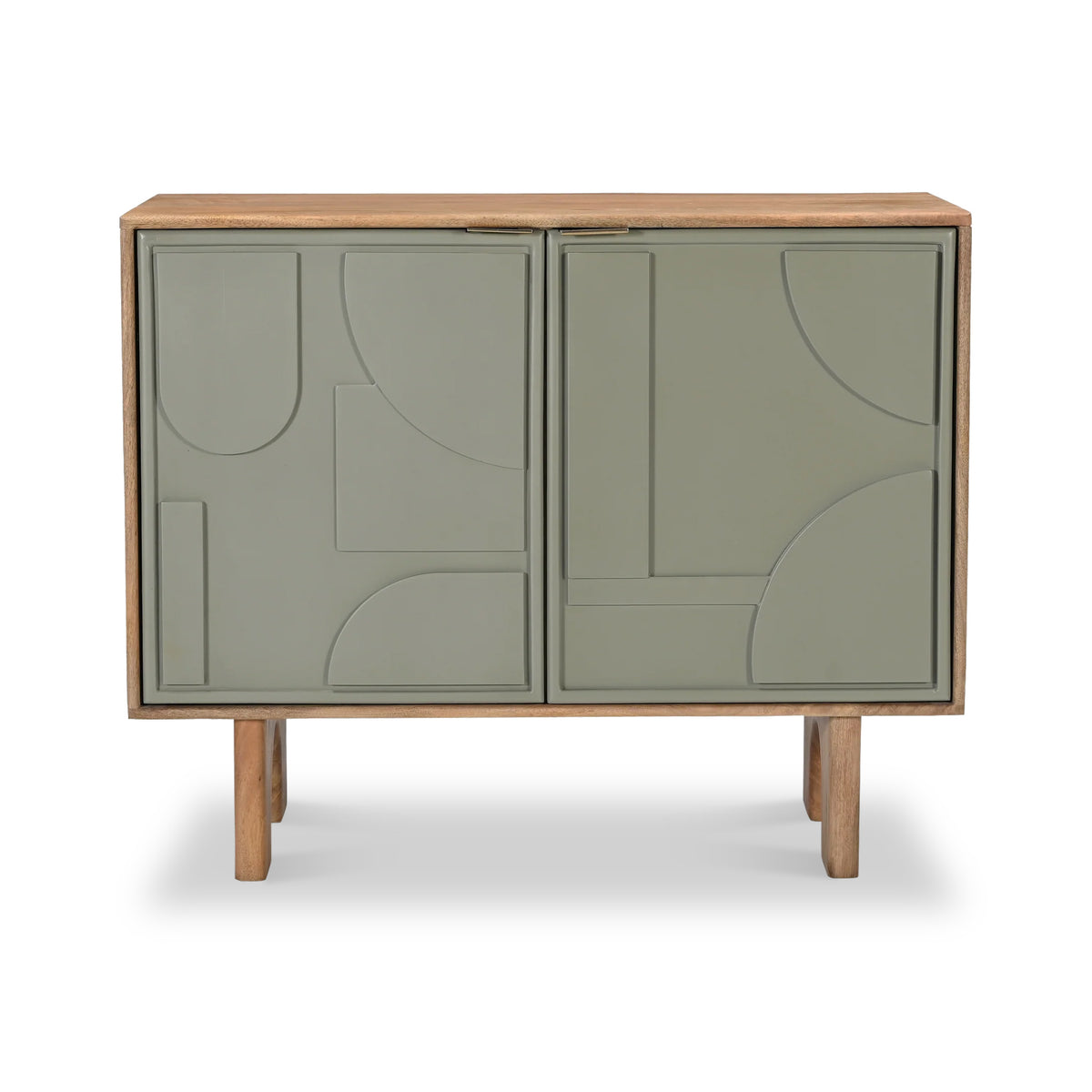 Clover Painted Mango Wood 2 Door Sideboard from Roseland Furniture