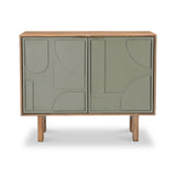 Clover Painted Mango Wood 2 Door Sideboard from Roseland Furniture