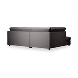 Colby Faux Leather Corner Sofa