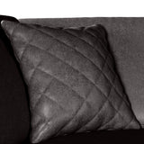 Colby Faux Leather Corner Sofa