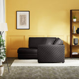 Colby Faux Leather Corner Sofa