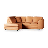 Colby Faux Leather Corner Sofa