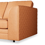 Colby Faux Leather Corner Sofa