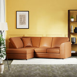 Colby Faux Leather Corner Sofa