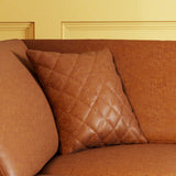 Colby Faux Leather Corner Sofa