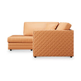 Colby Faux Leather Corner Sofa