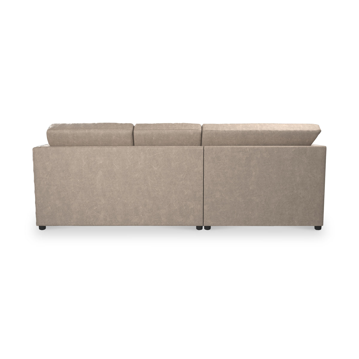 Colby Faux Leather Corner Sofa