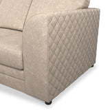 Colby Faux Leather Corner Sofa