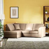 Colby Faux Leather Corner Sofa