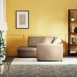 Colby Faux Leather Corner Sofa