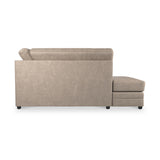Colby Faux Leather Corner Sofa