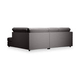 Colby Faux Leather Corner Sofa
