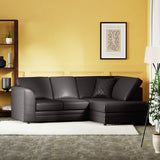 Colby Faux Leather Corner Sofa