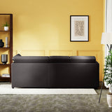 Colby Faux Leather Corner Sofa