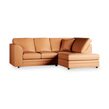 Colby Faux Leather Corner Sofa