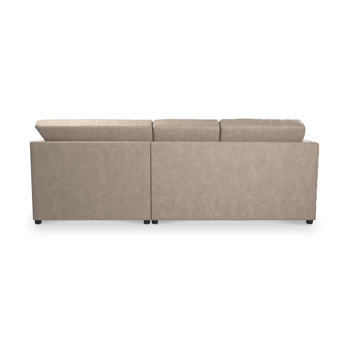 Colby Faux Leather Corner Sofa