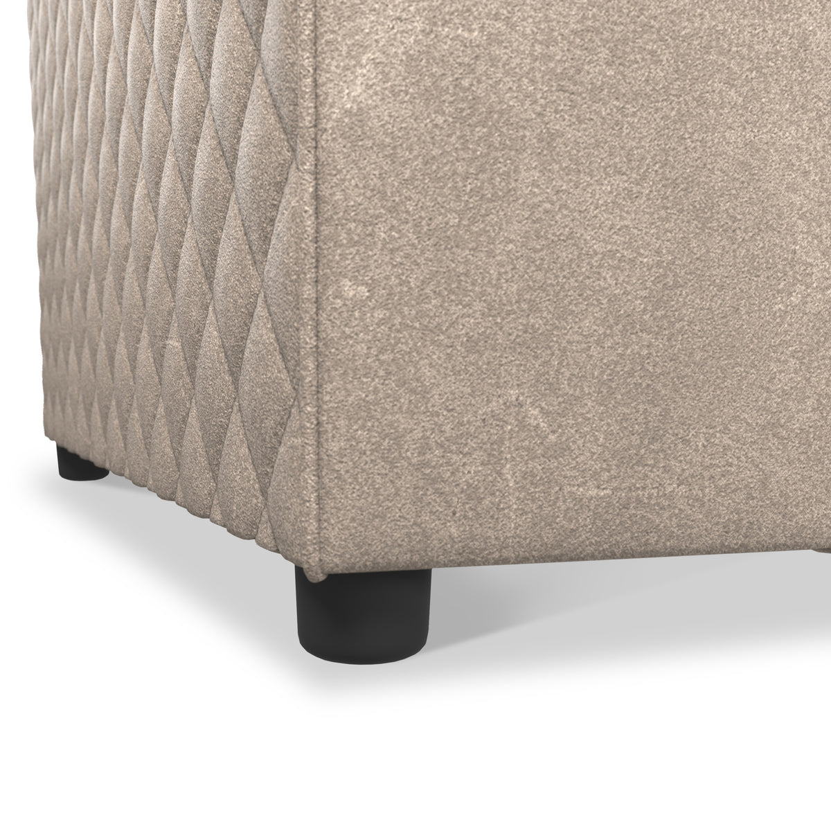 Colby Faux Leather Corner Sofa