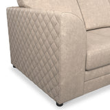 Colby Faux Leather Corner Sofa