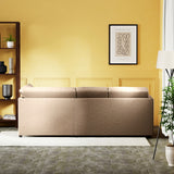 Colby Faux Leather Corner Sofa