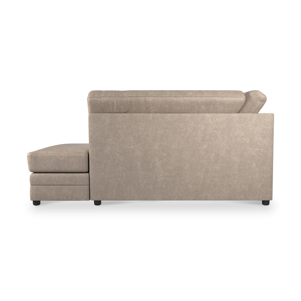Colby Faux Leather Corner Sofa
