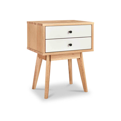 Aubrey 2 Drawer Bedside Table