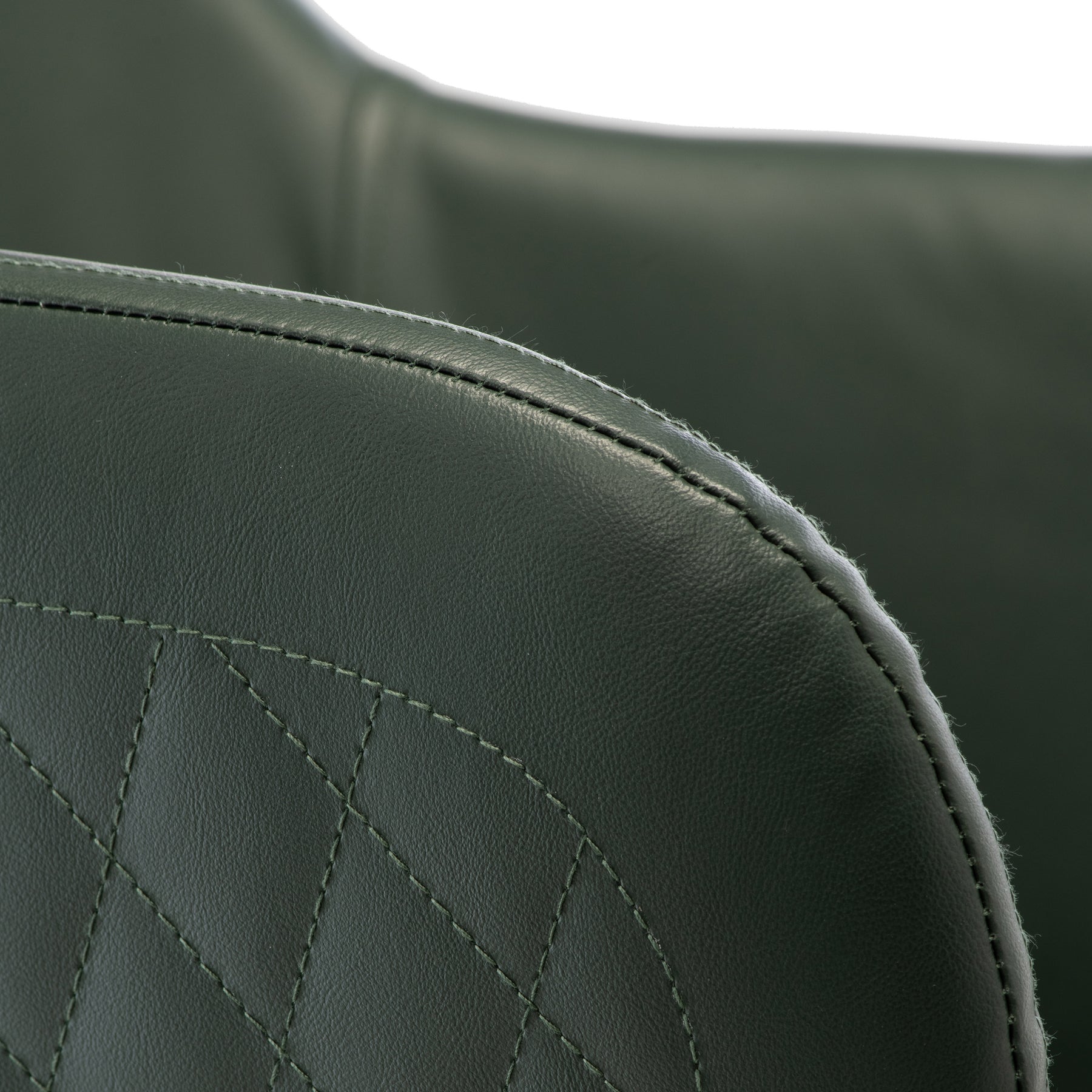 Viktor-Faux-Leather-Quilted-Dining-Armchair from Roseland Furniture