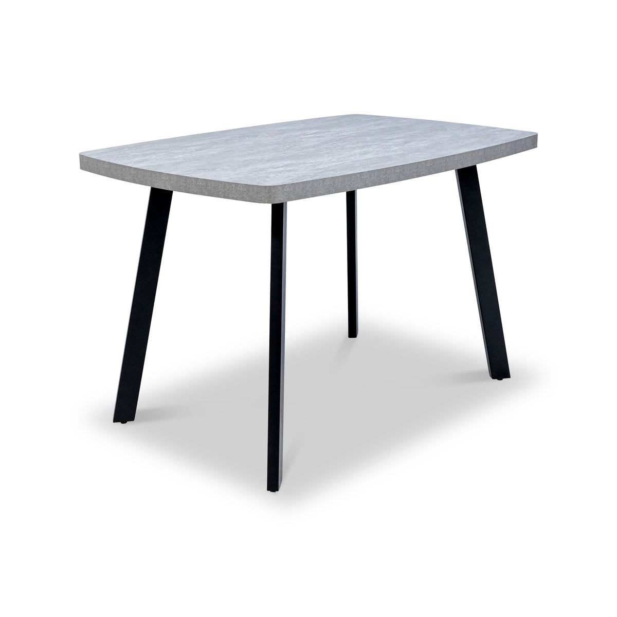 Ciara 160cm Dining Table Light Grey from Roseland Furniture