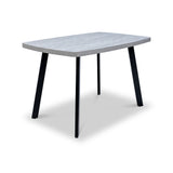 Ciara 160cm Dining Table Light Grey from Roseland Furniture
