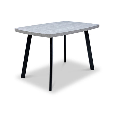 Ciara 160cm Light Grey Dining Table