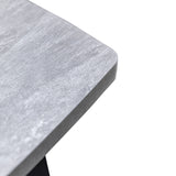 Ciara 160cm Dining Table Light Grey from Roseland Furniture