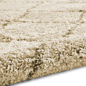 Webster Cream Grey Diamond Two Toned Rug