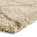 Webster Cream Grey Diamond Two Toned Rug