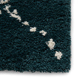 Webster Dark Green Diamond Two Toned Rug