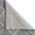 Webster Grey Cream Diamond Two Toned Rug