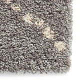 Webster Grey Cream Diamond Two Toned Rug