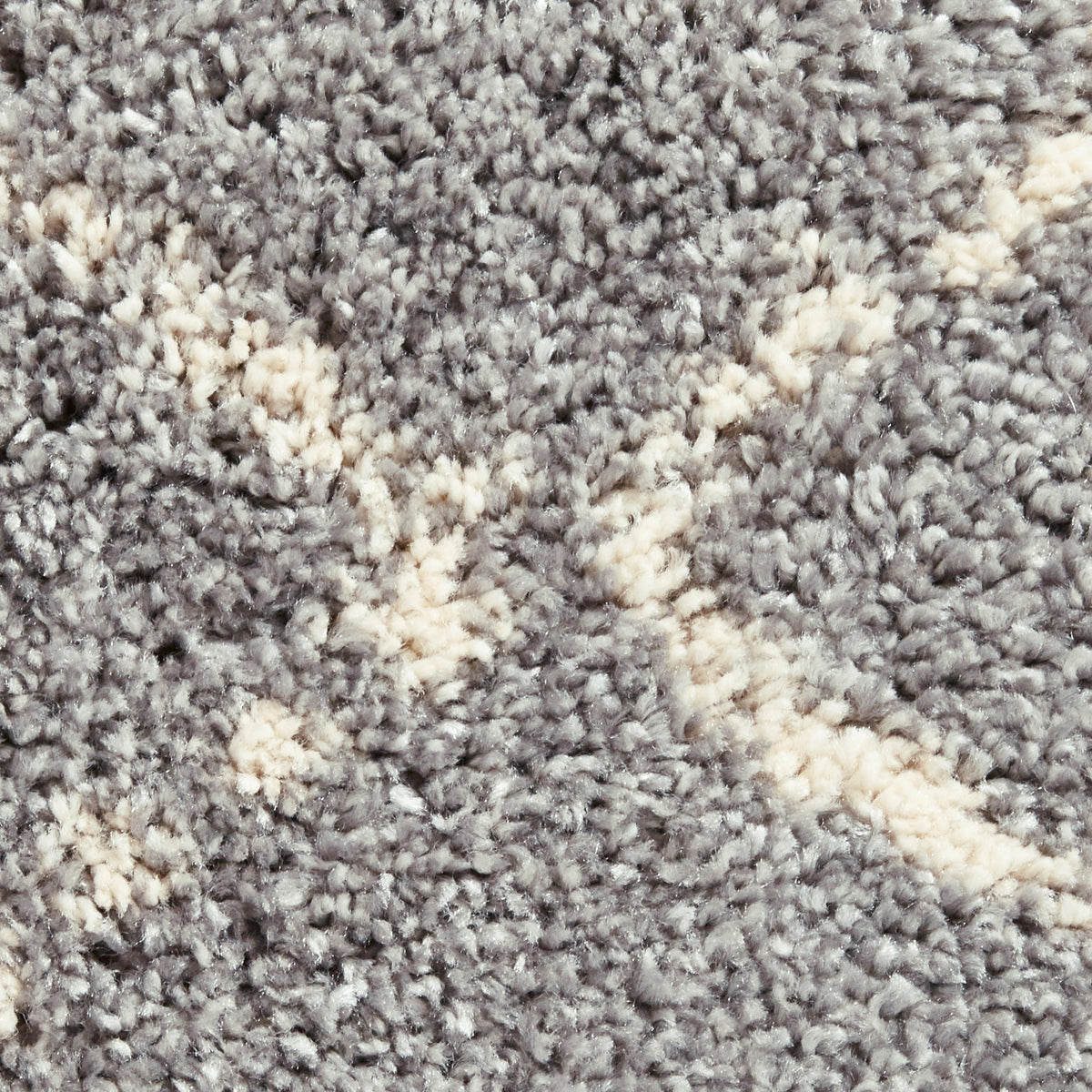 Webster Grey Cream Diamond Two Toned Rug