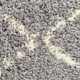 Webster Grey Cream Diamond Two Toned Rug