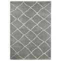 Webster Grey Cream Diamond Two Toned Rug from Roseland Furniture